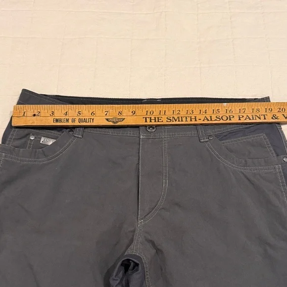 Kuhl Radikal Men's Charcoal Cargo Pants - Picture 8 of 15